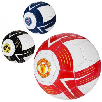 М'яч футбольний EV-3354 розмір 5,ПВХ 1,8мм,300г (30шт)