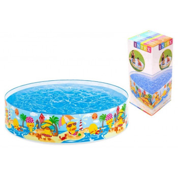 Басейн 58477 каркасний 122*25см каченя в кор. (6шт/ящ) Басейн 58477 каркасний 122*25см каченя в кор. (6шт/ящ)