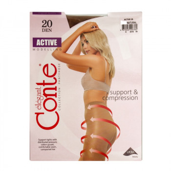 Конте Колготи ACTIVE 20 ден natural 2 р. Конте Колготи ACTIVE 20 ден natural 2 р.