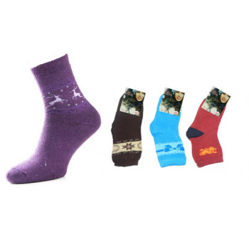 Шкарпетки МАХРА жіночі TERMО з відворотом 35-41р (12 шт) Шкарпетки МАХРА жіночі TERMО з відворотом 35-41р (12 шт)