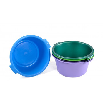 Таз 20 л господарчий кольоровий (10шт) Таз 20 л господарчий кольоровий (10шт)