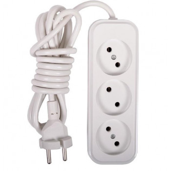 Подовжувач 5м без вимикача FB2305 3 відділа Подовжувач 5м без вимикача FB2305 3 відділа