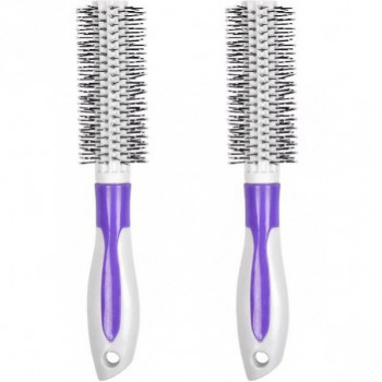 Щітка для волосся кругла біла 23см (12шт) X1-137 Щітка для волосся кругла біла 23см (12шт) X1-137