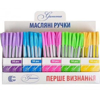 Ручка 8007-8012 масляна синя (150 шт) ціна за шт.