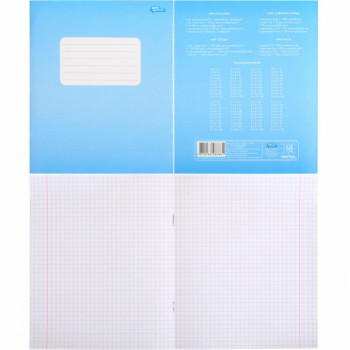 Зошит 18 аркушів ФОН клітинка (20 шт) 560 шт/ящ 6861/0923 Зошит 18 аркушів ФОН клітинка (20 шт) 560 шт/ящ 6861/0923