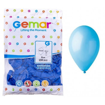 Балони Пастель світло-голубі, G90/09 (100 шт), ціна за уп. 9091