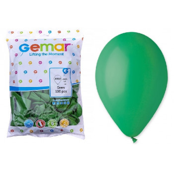 Балони зелені  G-90/12 (100 шт) ціна за уп. 9121