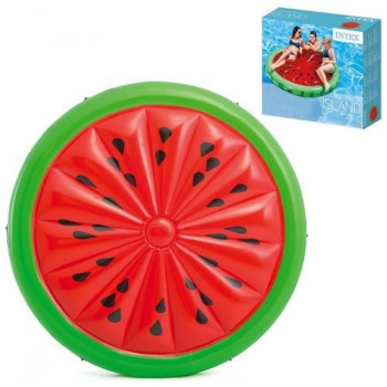 Плотик 56283 Кавун 183-25см,до 200кг,канат,рем.запл.в кор.(4шт) Плотик 56283 Кавун 183-25см,до 200кг,канат,рем.запл.в кор.(4шт)