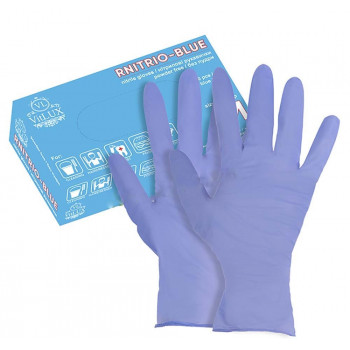Рукавиці нітріл Super Qloves синя XL (50 пар) 10уп в/я, ціна за уп. Рукавиці нітріл Super Qloves синя XL (50 пар) 10уп в/я, ціна за уп.