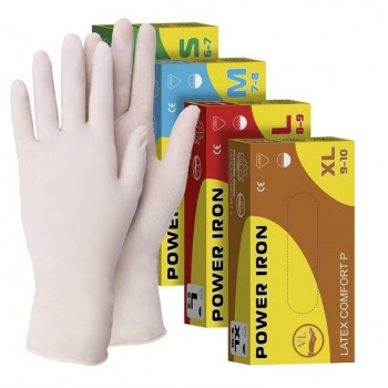 Рукавиці МЕДИЧНІ латексні М (50 пар),10 уп. в/я, ціна за уп. Рукавиці МЕДИЧНІ латексні М (50 пар),10 уп. в/я, ціна за уп.