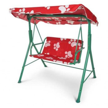 Гойдалка М 4019-1 метал,д106-ш75-в117см,сидіння 70-30см,криша (1шт) Гойдалка М 4019-1 метал,д106-ш75-в117см,сидіння 70-30см,криша (1шт)