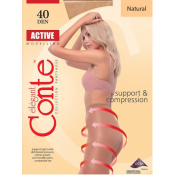 Конте Колготи ACTIVE 40 ден natural 4 р. Конте Колготи ACTIVE 40 ден natural 4 р.