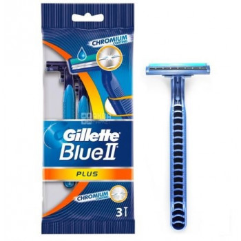 Станки Gillette Blue2 Plus 3 шт (40уп/ящ) ціна за уп.5861