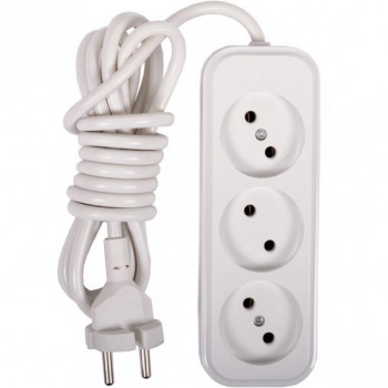 Подовжувач 3м. без вимикача 3від. 2303/У-98 FL-BI 3035 Подовжувач 3м. без вимикача 3від. 2303/У-98 FL-BI 3035