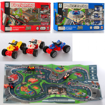 Набір транспорту 5599-89-90-92А коврик раллі Набір транспорту 5599-89-90-92А коврик раллі