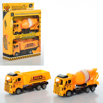 Набір будтехніки К859-5А самоскид+бетонозмішувач Набір будтехніки К859-5А самоскид+бетонозмішувач