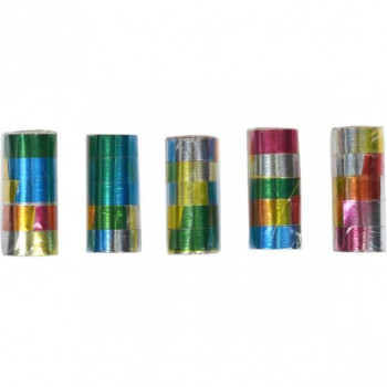 Серпантин кольоровий 1*10 стрічок 2м. ціна за уп.10шт Серпантин кольоровий 1*10 стрічок 2м. ціна за уп.10шт