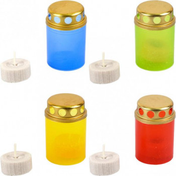 Лампадка пластикова деш. (90/10 шт) ціна за шт Лампадка пластикова деш. (90/10 шт) ціна за шт