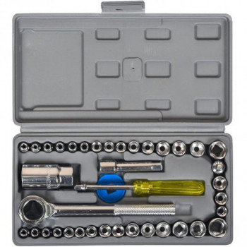 Набір головок в пл.формі 24,5*12,5*3,5см Х4-59 Набір головок в пл.формі 24,5*12,5*3,5см Х4-59