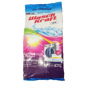 Пральний порошок Wasch Kraft Color 8,47кг (10шт/уп) 0193 Пральний порошок Wasch Kraft Color 8,47кг (10шт/уп) 0193