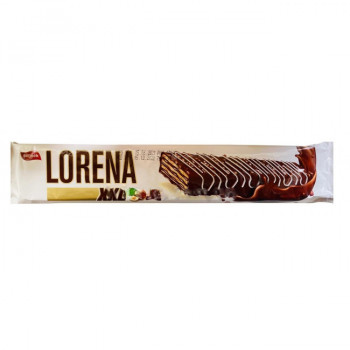 Вафлі LORENA  чорний шоколад 6/24 ціна за уп.