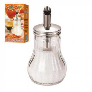 Цукорниця-дозатор 250мл MS-0395  96шт/ящ. Цукорниця-дозатор 250мл MS-0395  96шт/ящ.