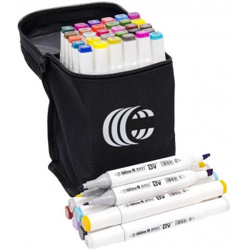 Набір скетч-маркерів 30 кол.BV800-30  в сумці Набір скетч-маркерів 30 кол.BV800-30  в сумці