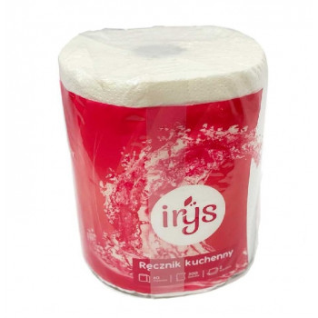 Рушник паперовий Джамбо Irys 300 відр. 2х-шаровий Рушник паперовий Джамбо Irys 300 відр. 2х-шаровий