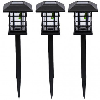 Садовий ліхтар на сонячній батареї пластик 35см (4 шт/уп) ціна за шт. Х17 Садовий ліхтар на сонячній батареї пластик 35см (4 шт/уп) ціна за шт. Х17