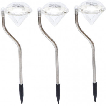 Садовий ліхтар на сонячній батареї пластик+метал BS-035 Садовий ліхтар на сонячній батареї пластик+метал BS-035