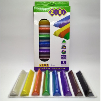 Пластилін Zibi Kids 8 кол.(200гр) 6226 /4016 Пластилін Zibi Kids 8 кол.(200гр) 6226 /4016