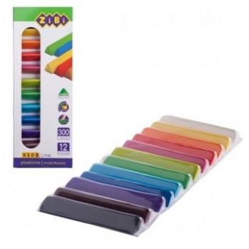 Пластилін Zibi Kids 12 кол.(300гр) 6227/4023 Пластилін Zibi Kids 12 кол.(300гр) 6227/4023