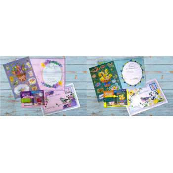 Набір для створення листівки до 8 березня НЛ-01-03 Набір для створення листівки до 8 березня НЛ-01-03