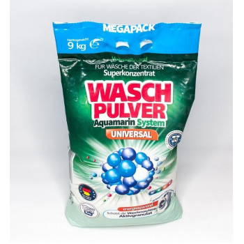 Пральний порошок Wash Pulver 9 кг UNIVERSAL  106пр (3,79 ціна за прання)