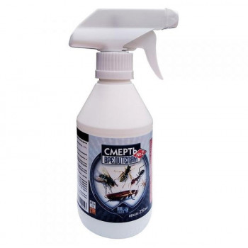 Спрей Смерть шкідникам 250 гр (20шт/ящ) 0153 Спрей Смерть шкідникам 250 гр (20шт/ящ) 0153