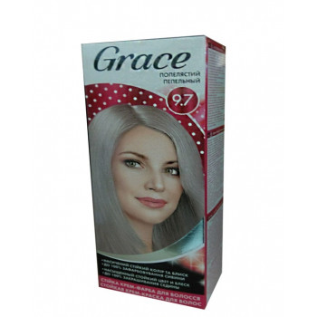 Стійка крем-фарба для волосся Grace 9.7 Попелястий (30шт) Стійка крем-фарба для волосся Grace 9.7 Попелястий (30шт)