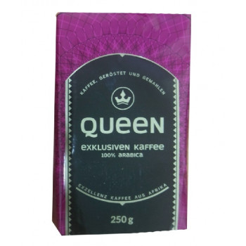 Кава натуральна мелена Qeen 250 г (16шт/уп)
