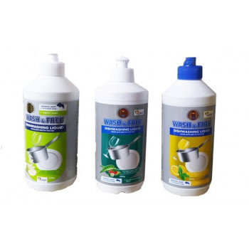 Миюче для посуду Wash&Free 500гр алое вера та лісова суниця (15шт) 2843 Миюче для посуду Wash&Free 500гр алое вера та лісова суниця (15шт) 2843