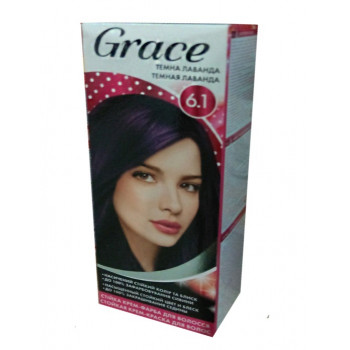 Стійка крем-фарба для волосся Grace  6.1 Темна лаванда (30шт)