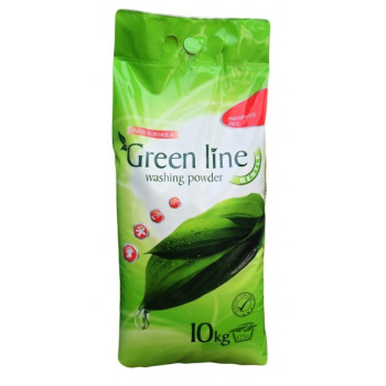 Пральний порошок Green Line 10 кг GENTLE мішок 125пр (3,06 ціна за прання)