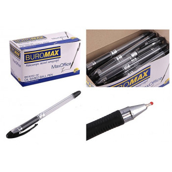 Ручка   масляна MaxOffice BM8352-02 (50шт) ціна за уп.