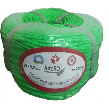 Канат поліпропіленовий JRD 200 d3 Канат поліпропіленовий JRD 200 d3