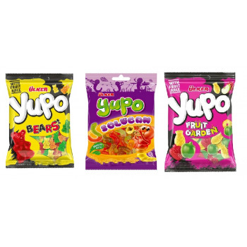 Желейні цукерки Yupo  пакет 1кг ціна за уп.