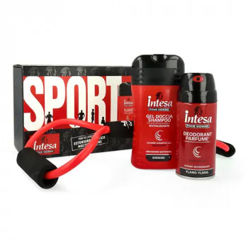 Набір подарунковий Intesa Sport (дезодорант, шампунь-гель, еспандер) (8шт/ящ)