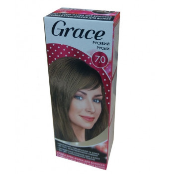 Стійка крем-фарба для волосся Grace  7.0 Русявий (30шт)