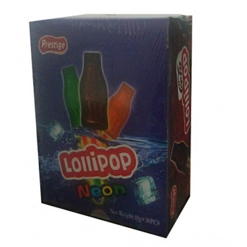Льодяник Cola lollipop світиться в темноті 24/30, ціна за уп.