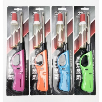 Запальнички для плити KKK 3KG028-2+газовий балон на планшеті (24 шт/уп) 1158 Запальнички для плити KKK 3KG028-2+газовий балон на планшеті (24 шт/уп) 1158