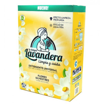 Пральний порошок Лавандера 5,1кг/4,675кг (85пр) FLORES SILVESTRES 5068 Пральний порошок Лавандера 5,1кг/4,675кг (85пр) FLORES SILVESTRES 5068
