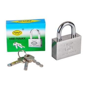 Замок 60 мм навісний Extra/Tlan ATL3360 (6шт/уп) X2-74/6061 Замок 60 мм навісний Extra/Tlan ATL3360 (6шт/уп) X2-74/6061