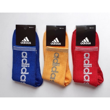 Шкарпетки в/п Adidas спорт універсальні 36-41р (12шт) XL104